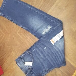 NWT boys blue jeans distressed